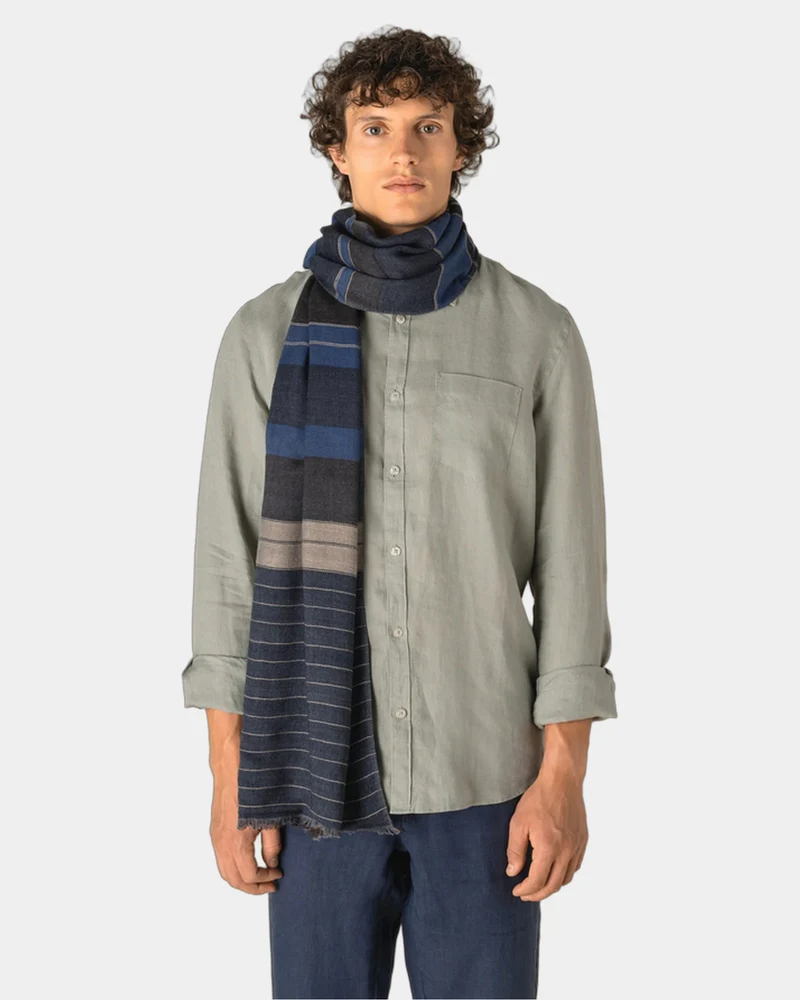 Chèche réversible coton twill à personnaliser