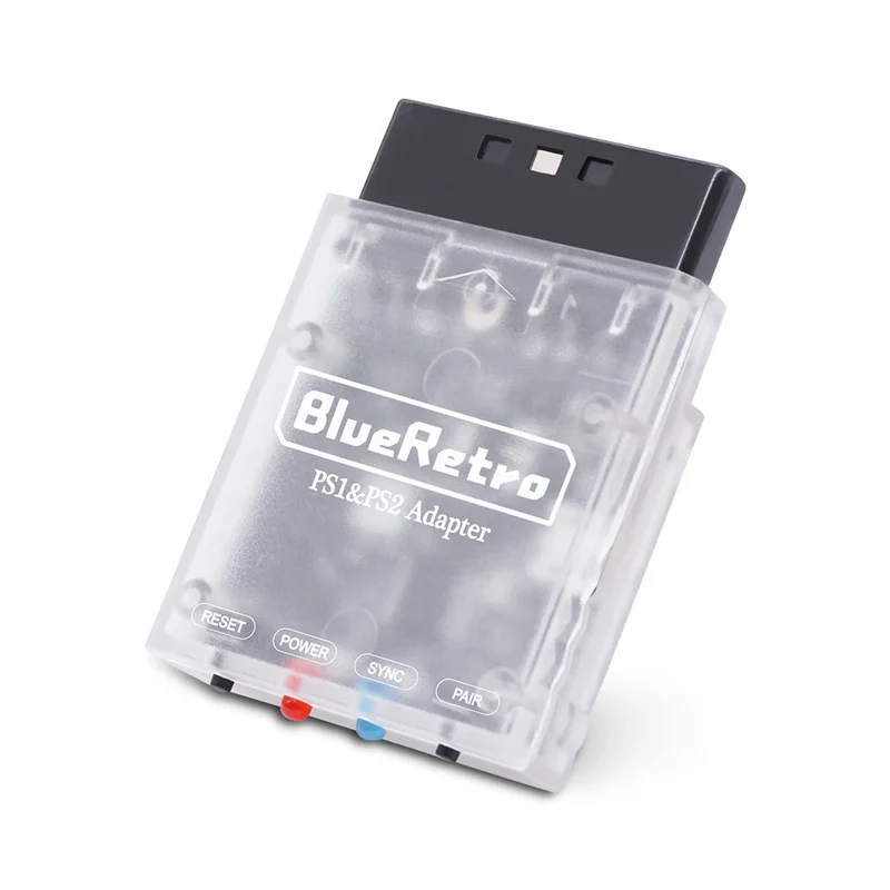 Adaptateur BlueRetro RetroScaler pour PS1 et PS2 — manettes Bluetooth sans fil