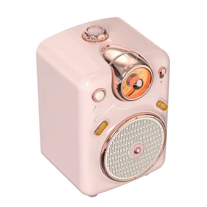Mini enceinte karaoké Divoom Fairy-OK — micro sans fil et écran pixel art