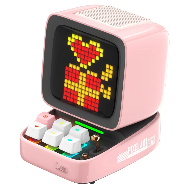 Enceinte Bluetooth Divoom Ditoo-Pro — 15 W, écran pixel art et clavier mécanique