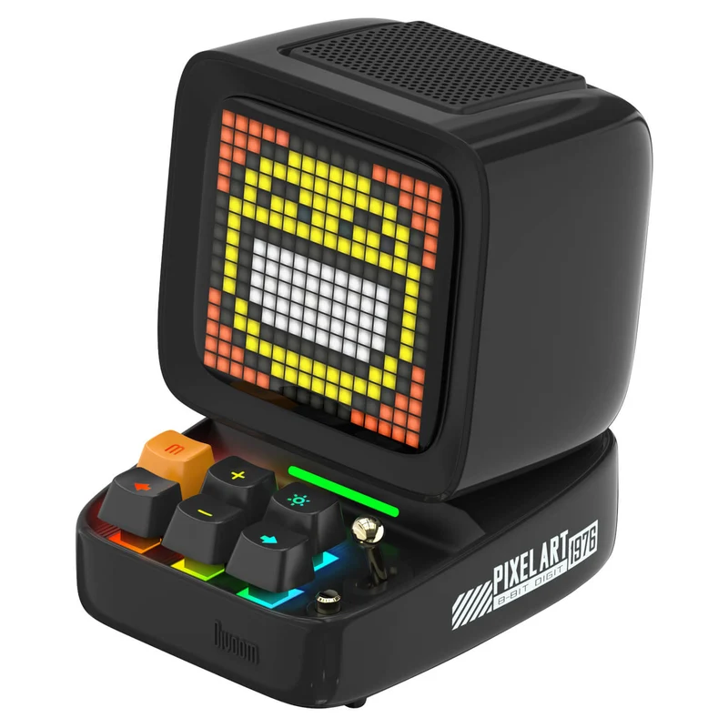Enceinte Bluetooth Divoom Ditoo-Pro — 15 W, écran pixel art et clavier mécanique