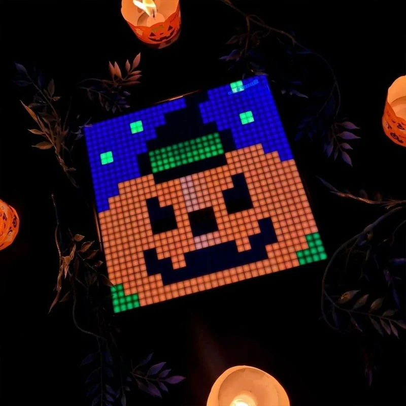 Écran pixel art Divoom Pixoo-Max — 32×32 LED, déco murale ou de bureau