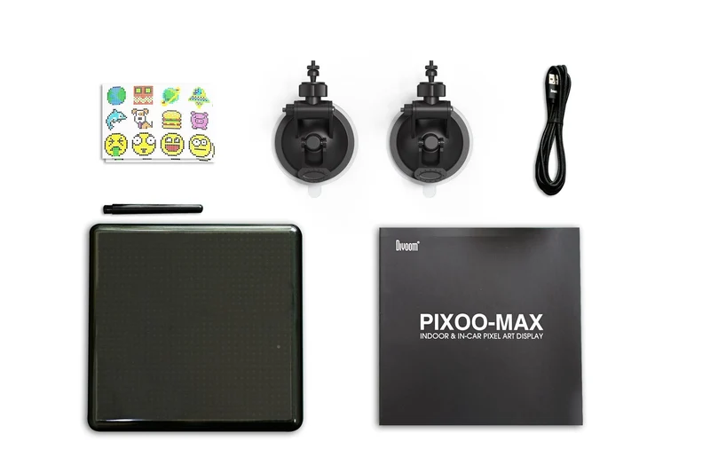 Écran pixel art Divoom Pixoo-Max — 32×32 LED, déco murale ou de bureau
