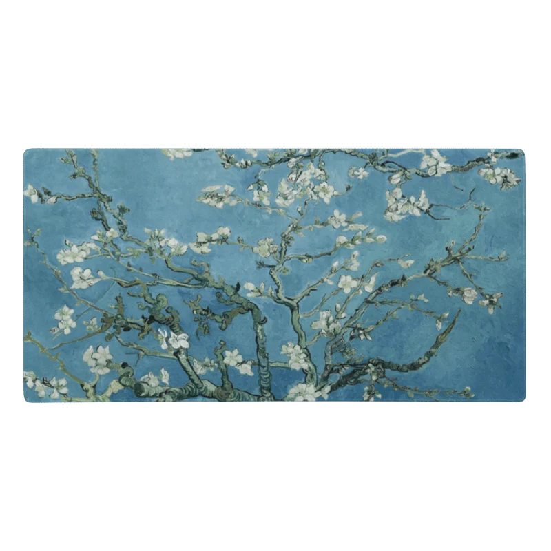 Tapis De Souris Van Gogh Amandier En Fleurs