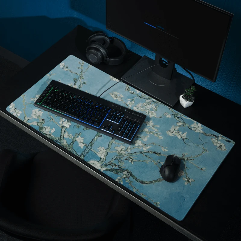 Tapis De Souris Van Gogh Amandier En Fleurs