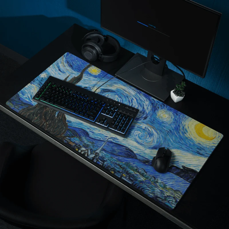 Tapis De Souris Van Gogh La Nuit Étoilée