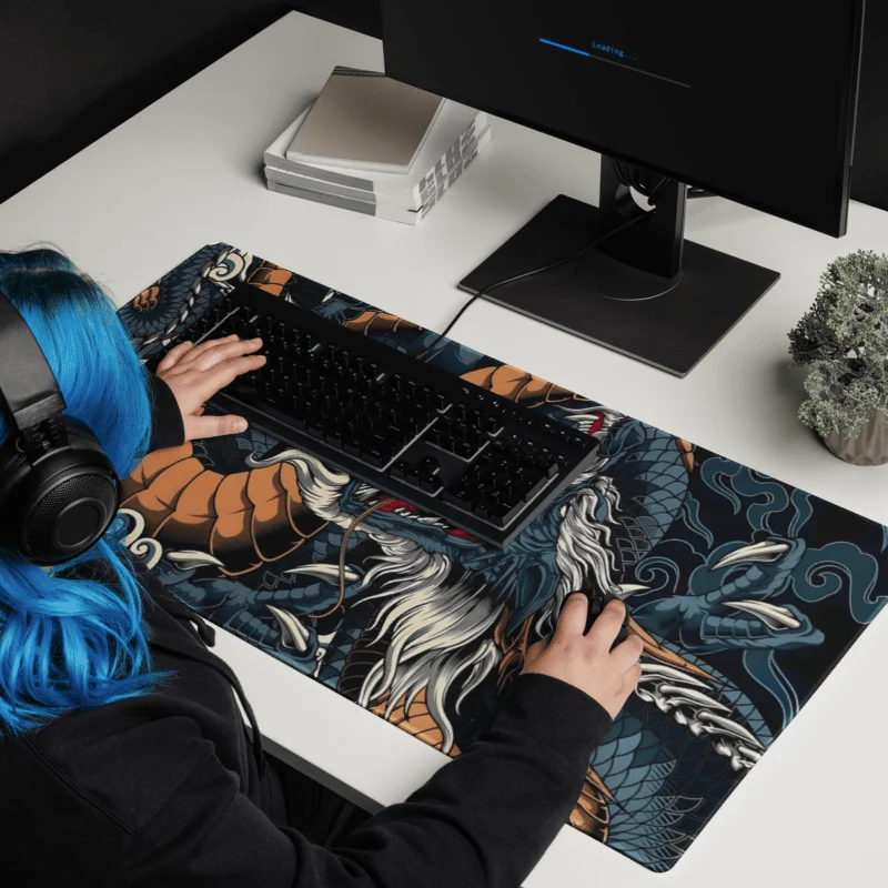 Tapis De Souris Dragon Japonais