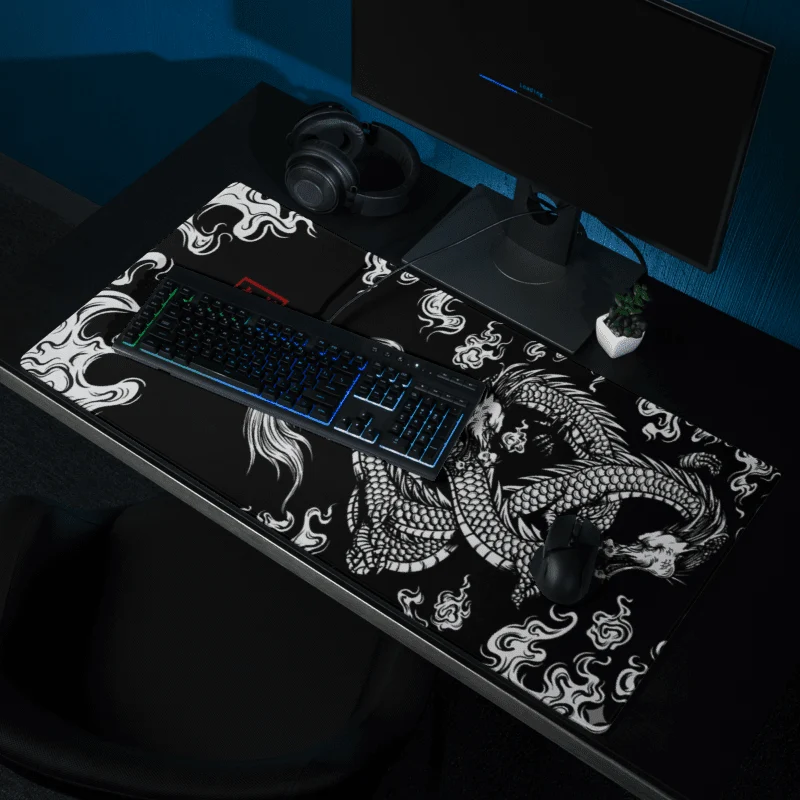 Tapis De Souris Japonais Dragon