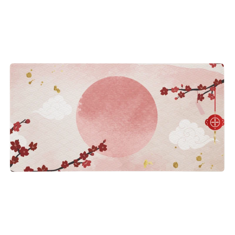 Tapis De Souris Japonais Branches Sakura