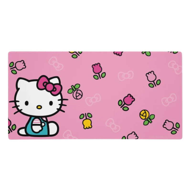 Tapis De Souris Kawaii Chat Blanc