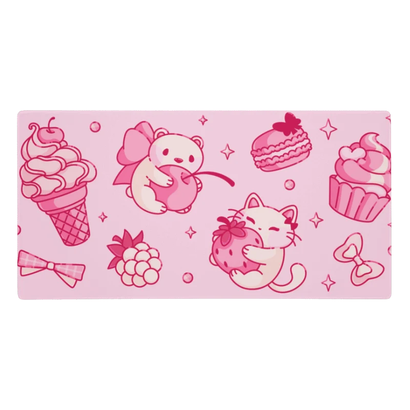 Tapis De Souris Kawaii Animaux Cute