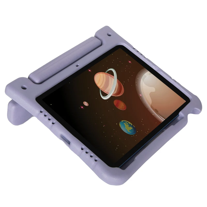 Étui antimicrobien pour enfants pour iPad Air, iPad Pro et iPad 10.9 - 11 pouces - Violet