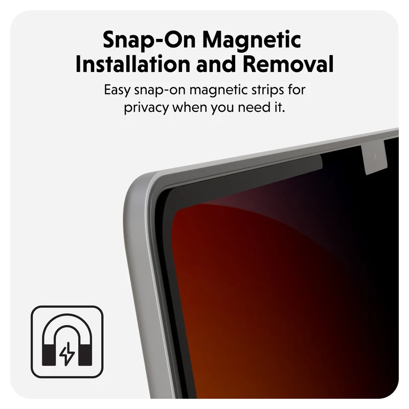 Ecran de confidentialité magnétique HyperShield pour MacBook Pro 16"