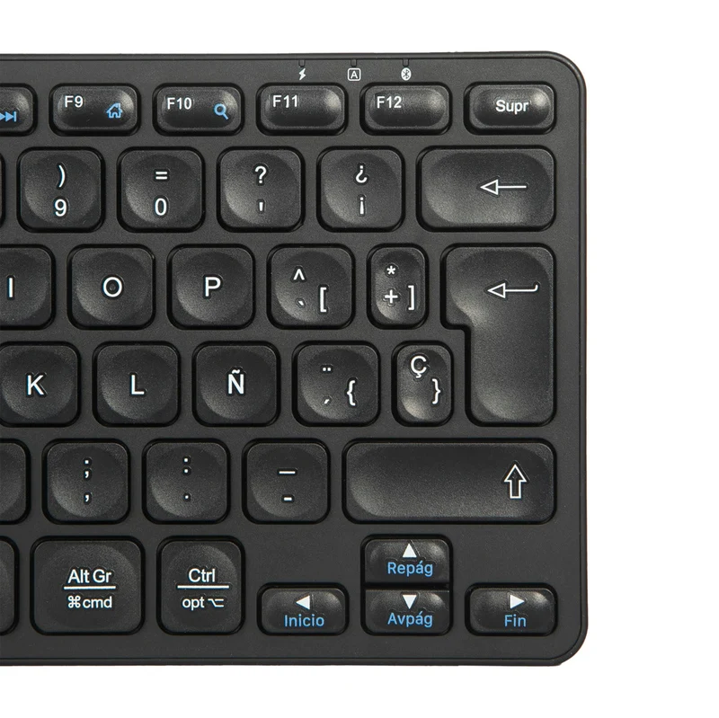 Clavier compact multiAppareils Bluetooth® antimicrobien (ES)