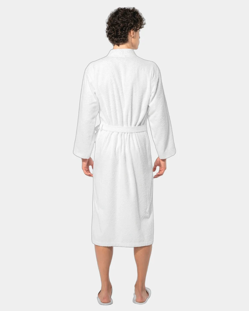Peignoir col kimono coton éponge 400g/m² à personnaliser