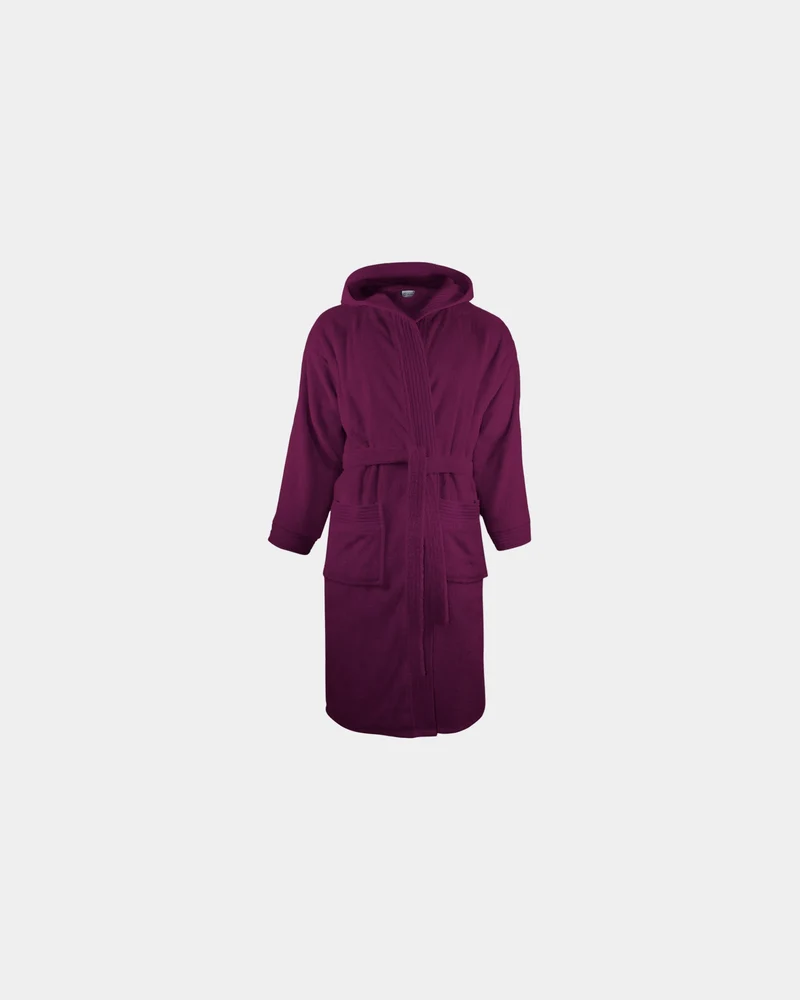 Peignoir capuche éponge coton 420g/m² à personnaliser