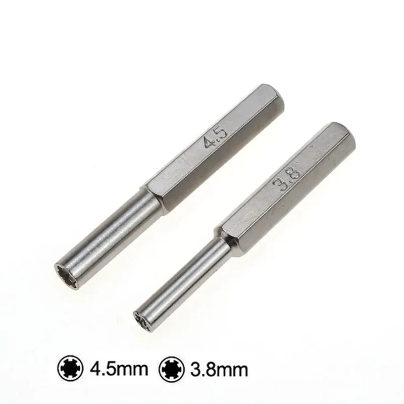 Jeu d'embouts de sécurité 3,8 et 4,5 mm et tri-wing Y — cartouches, coques et portables