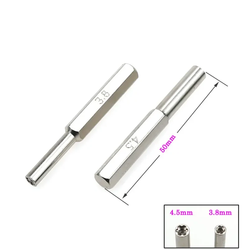 Jeu d'embouts de sécurité 3,8 et 4,5 mm et tri-wing Y — cartouches, coques et portables