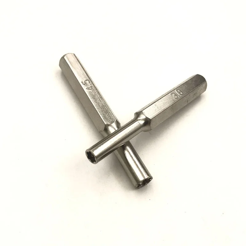 Embouts GameBit 3,8 et 4,5 mm — tige 50 ou 100 mm, à l'unité ou par cinq jeux