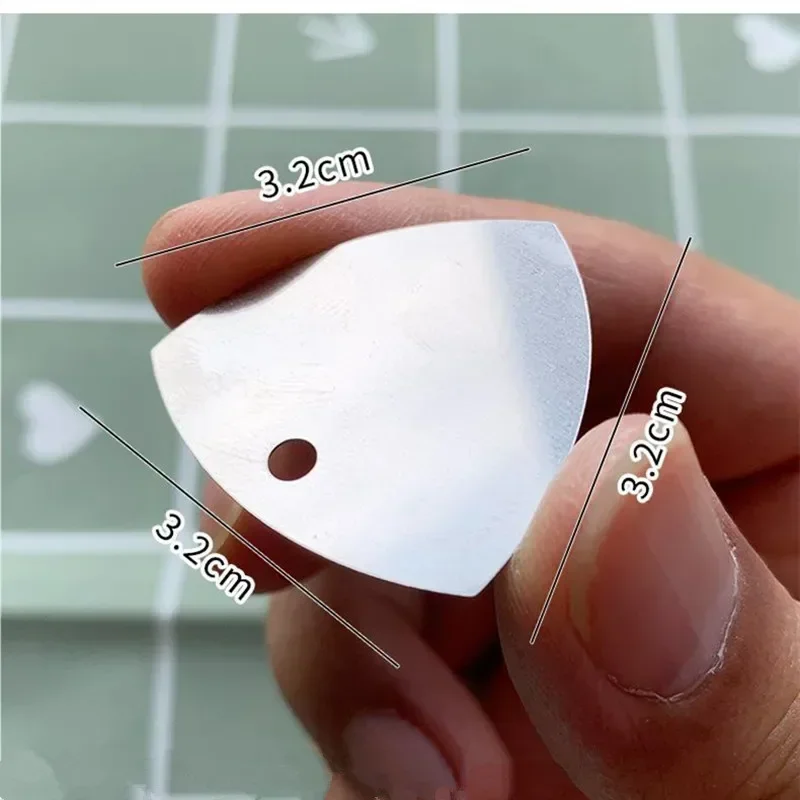 Médiators d'ouverture en métal — lot de 10, 20 ou 50