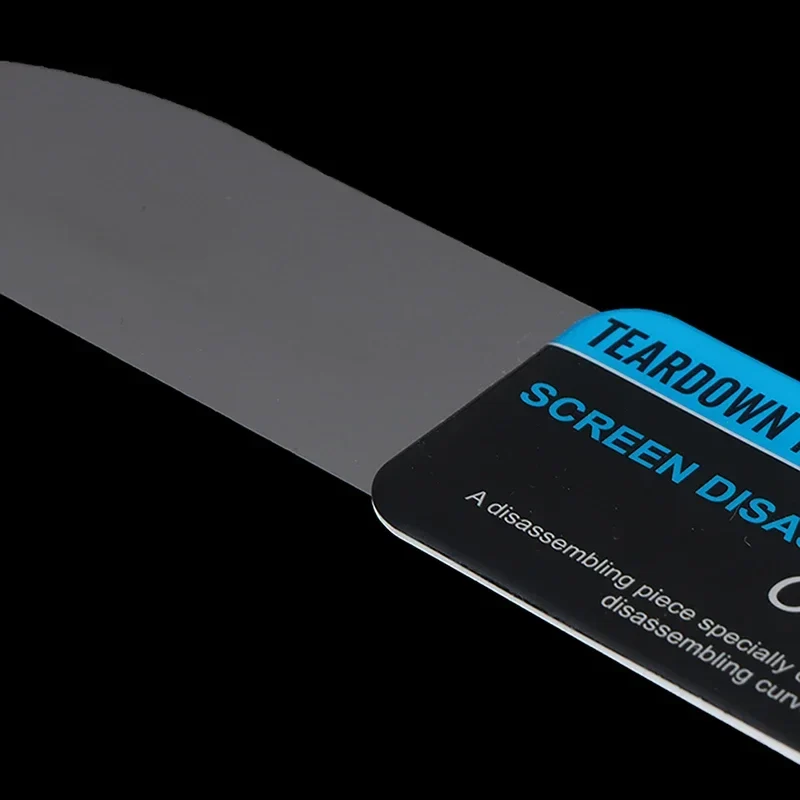 Spatule d'ouverture en acier ultra fine — écrans collés et coques à clips