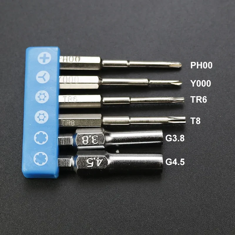Kit de démontage de consoles portables — tournevis, spatules et médiators d'ouverture