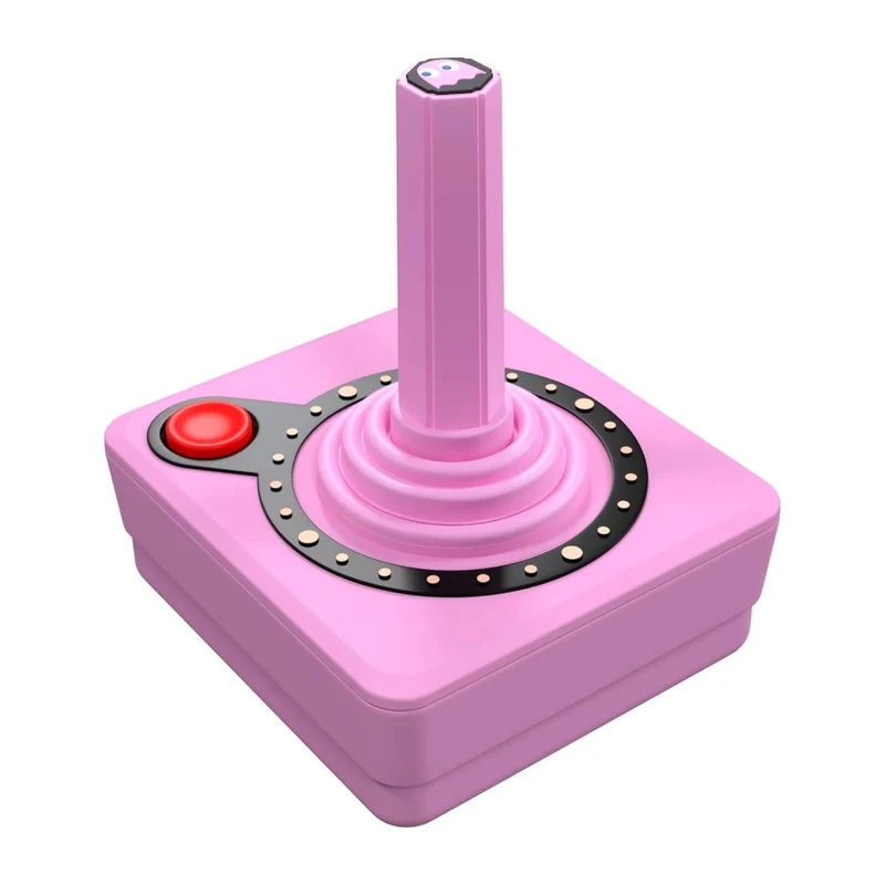 Joystick sans fil Atari CX40+ édition PAC-MAN — 5 coloris, adaptateurs DB9 et USB-A fournis