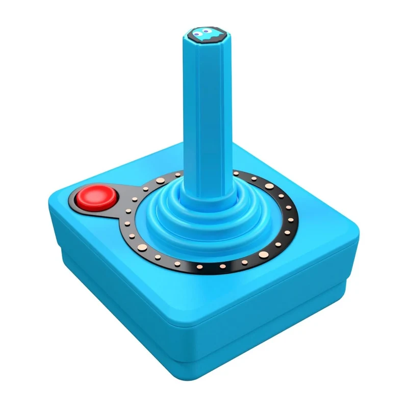 Joystick sans fil Atari CX40+ édition PAC-MAN — 5 coloris, adaptateurs DB9 et USB-A fournis