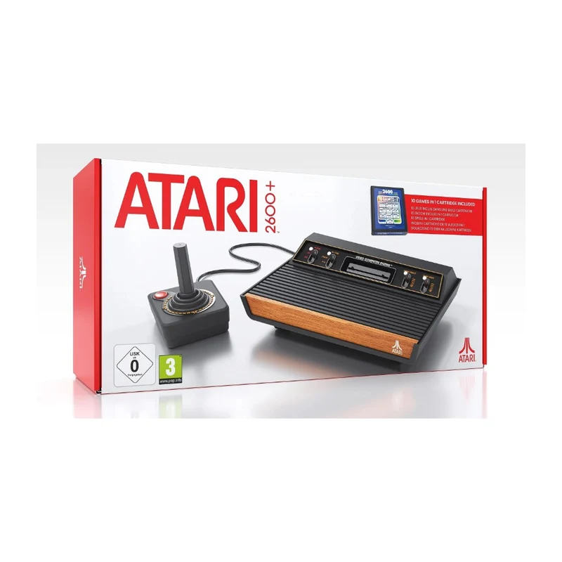 Atari 2600+ — console HDMI qui lit les cartouches 2600 et 7800, joystick et cartouche fournis