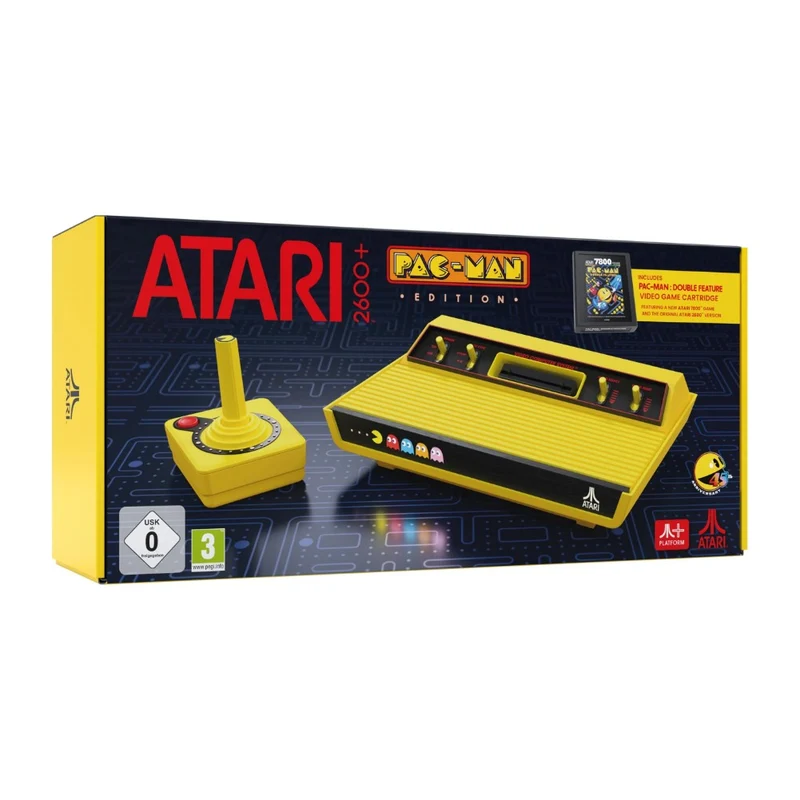Atari 2600+ — console HDMI qui lit les cartouches 2600 et 7800, joystick et cartouche fournis