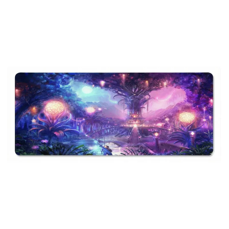 XXL Fantasy Gaming Mouse Pad — Sanctuary of the Magic Tree | PopMyPad