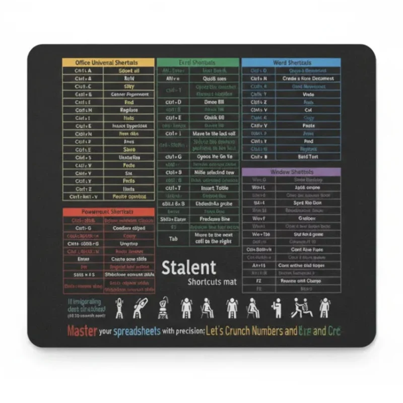 Stalent Mouse Pad — Calm Design Meets Digital Mastery | PopMyPad