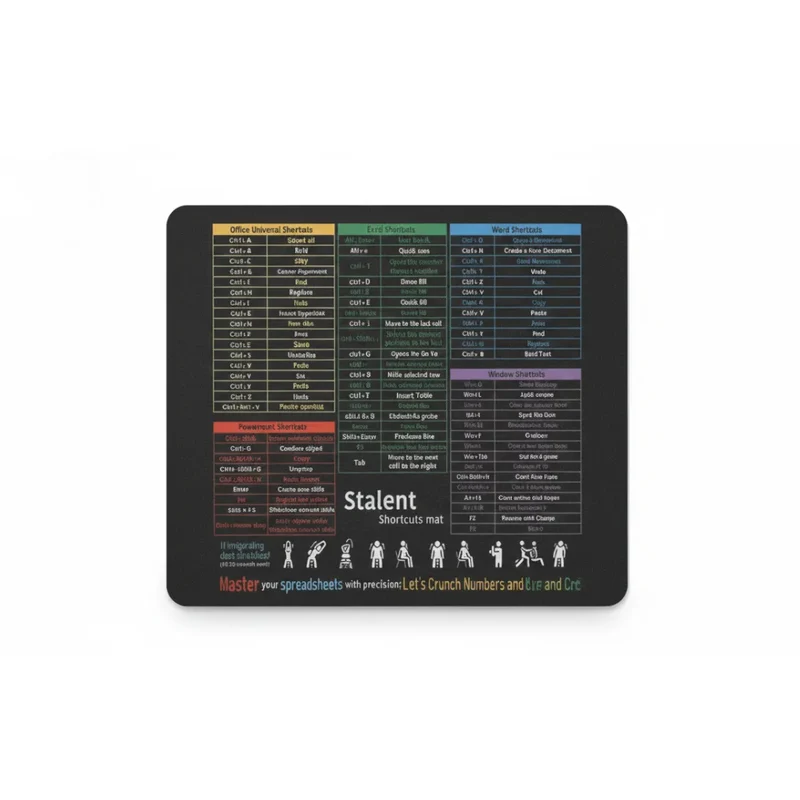 Stalent Mouse Pad — Calm Design Meets Digital Mastery | PopMyPad
