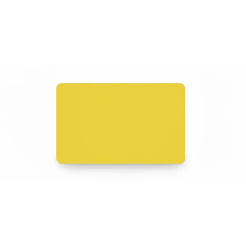 Yellow Mouse Pad — Minimalist Solid Colour 9.8 × 11.4 in | PopMyPad