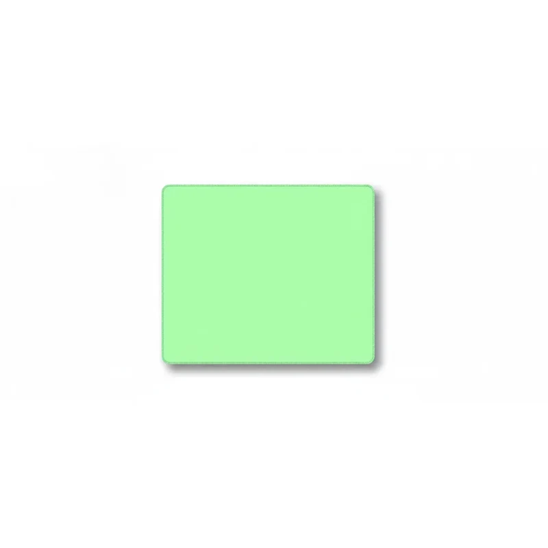 Pastel Light Green Mouse Pad — Minimalist Solid Colour 9.8 × 11.4 in | PopMyPad