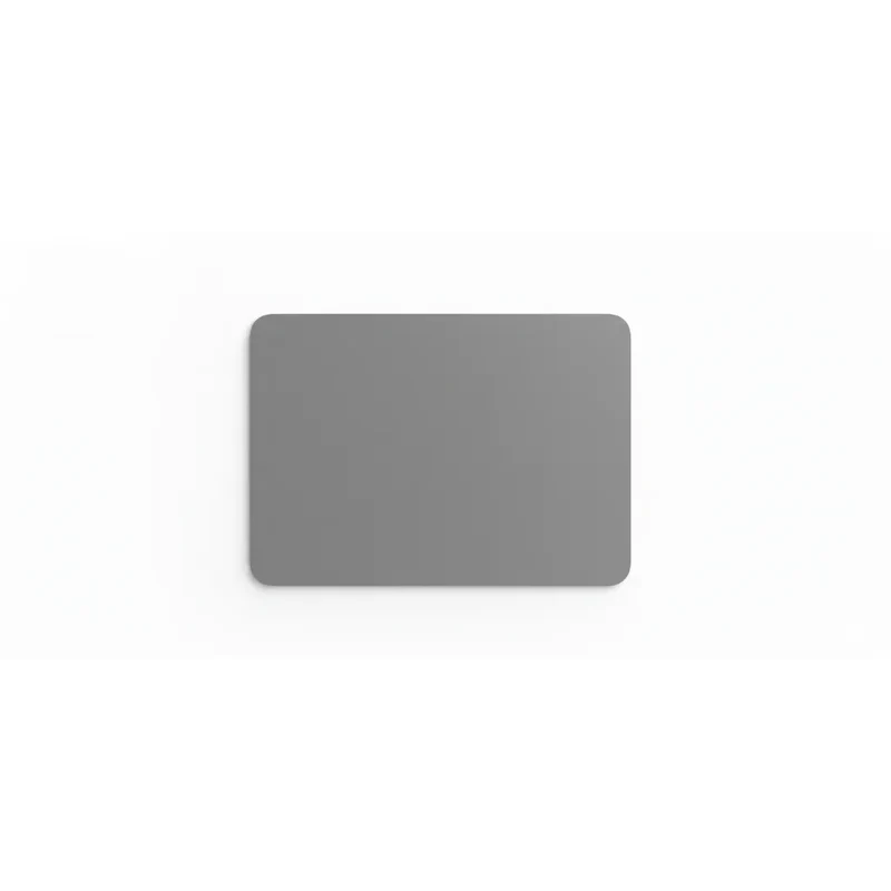 Charcoal Grey Mouse Pad — Minimalist Solid Colour 9.8 × 11.4 in | PopMyPad