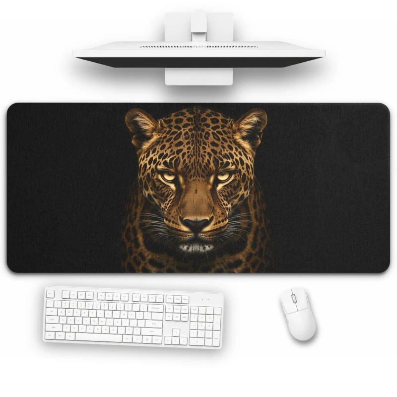 Tapis de Souris "La Sagesse du Léopard"