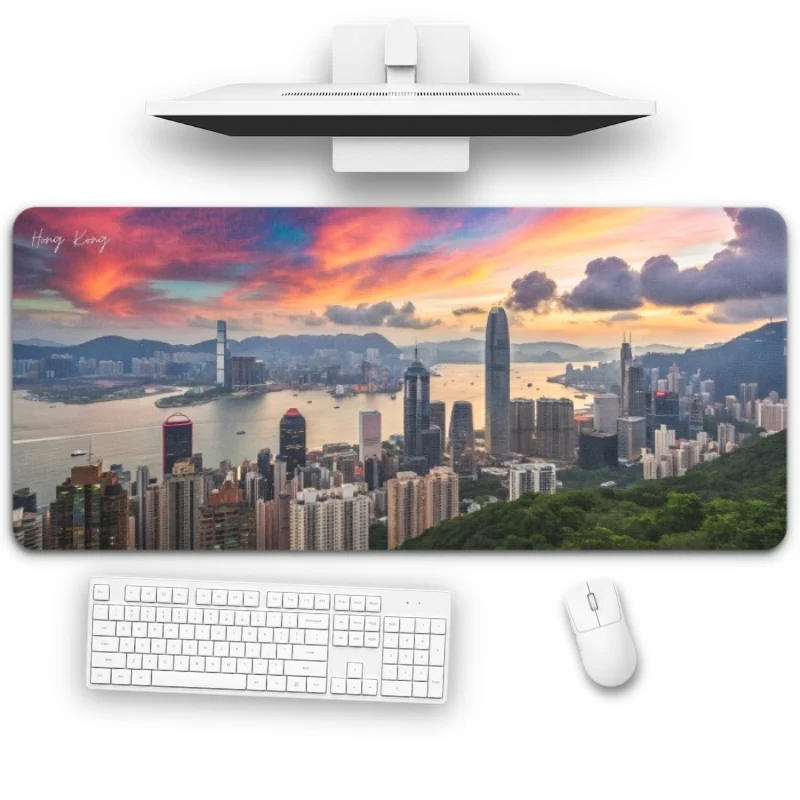 Tapis de Souris "Hong Kong Skyline"