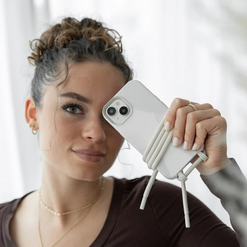 iPhone 15 Pro Chaîne pour téléphone portable Amovible