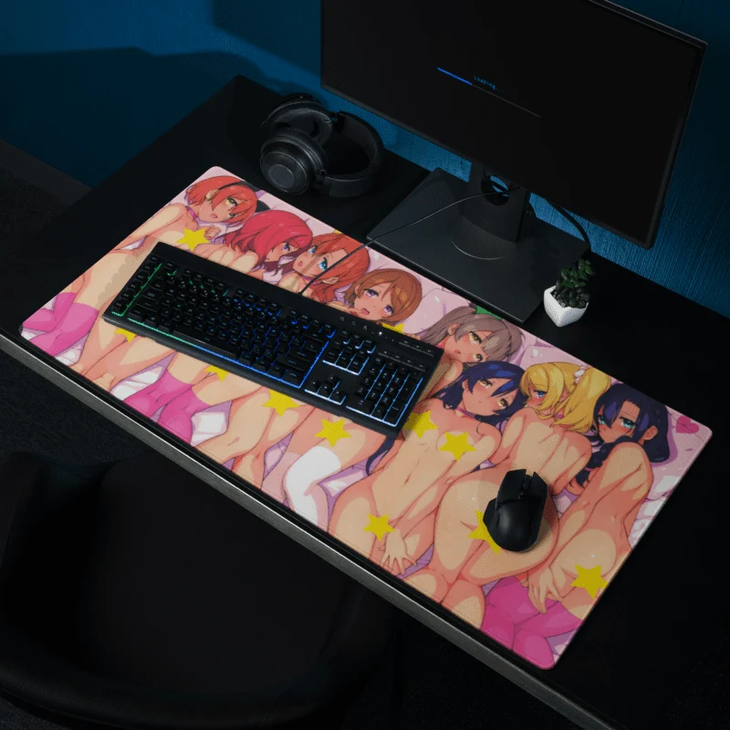 Tapis de Souris Hentai Harem Anime