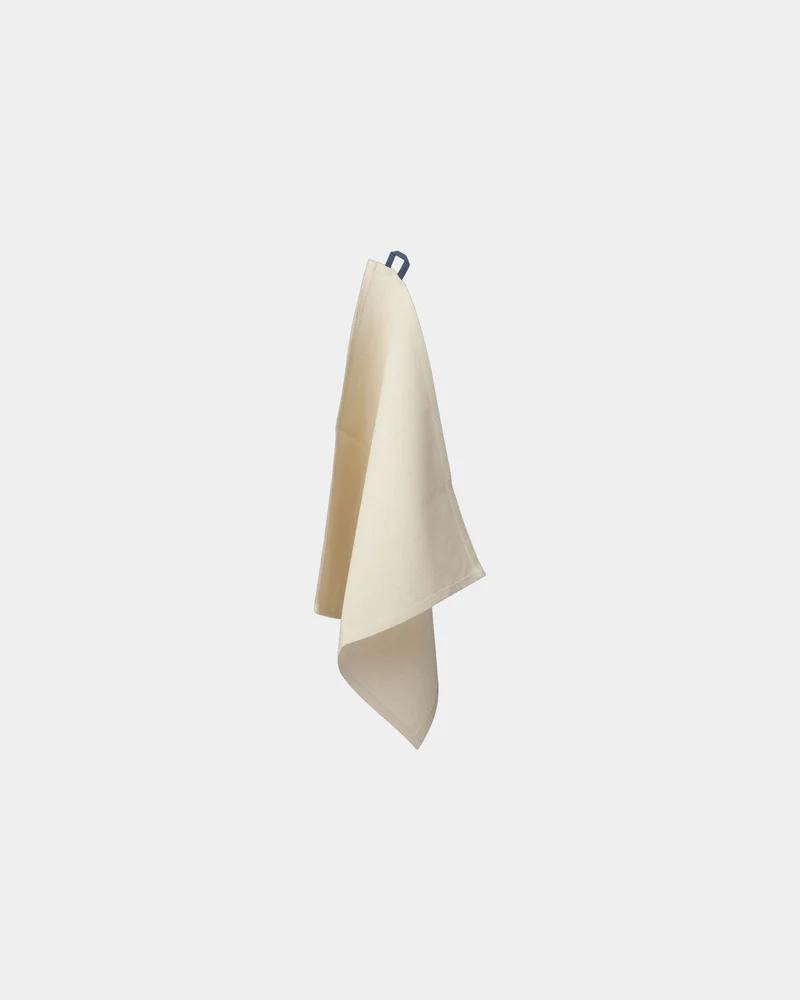 Torchon cuisine coton recyclé 50x50 cm Alora à personnaliser
