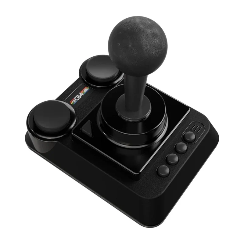 THEC64 Mini Black Edition — réplique au 1/2 du Commodore 64, 25 jeux modernes et joystick fourni