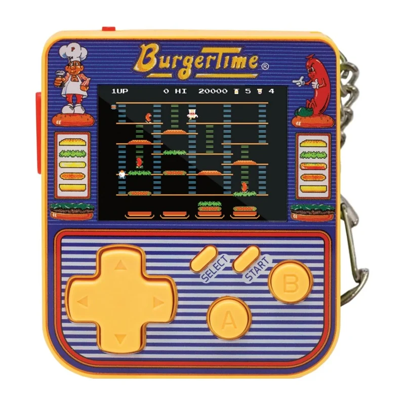 Super Micro — mini console porte-clés à jeux d'arcade intégrés, écran couleur 2 pouces