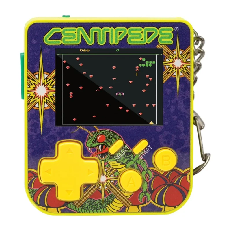 Super Micro — mini console porte-clés à jeux d'arcade intégrés, écran couleur 2 pouces