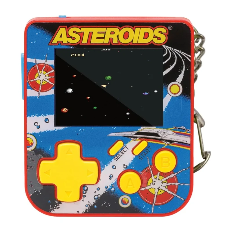 Super Micro — mini console porte-clés à jeux d'arcade intégrés, écran couleur 2 pouces