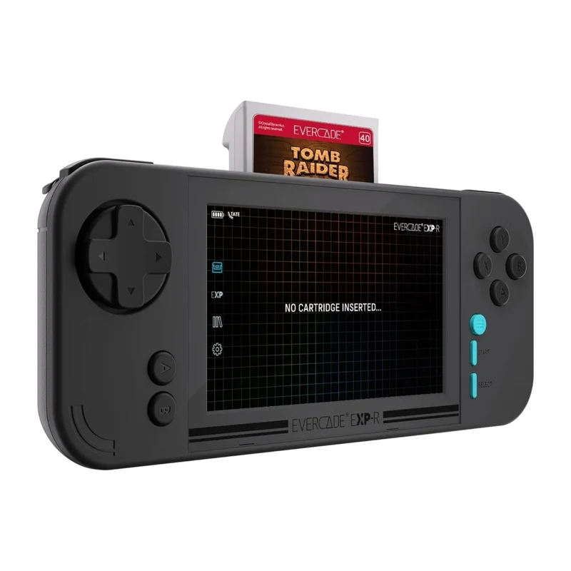 Evercade EXP-R — console de poche à cartouches Evercade, écran IPS 4,3 pouces et mode TATE