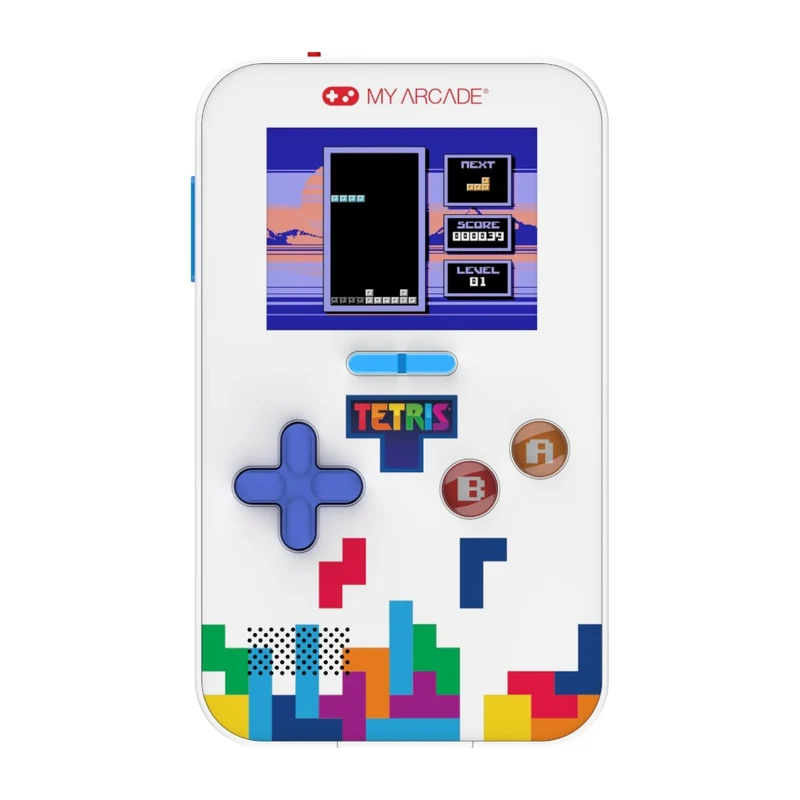 Go Gamer Tetris My Arcade — console de poche à écran 2,5 pouces, Tetris et 300 jeux bonus