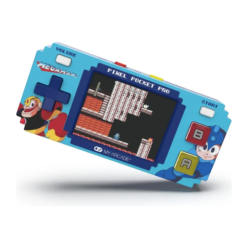 Pixel Pocket Pro My Arcade — console porte-clés à écran 2 pouces, Pac-Man, Mega Man ou Atari