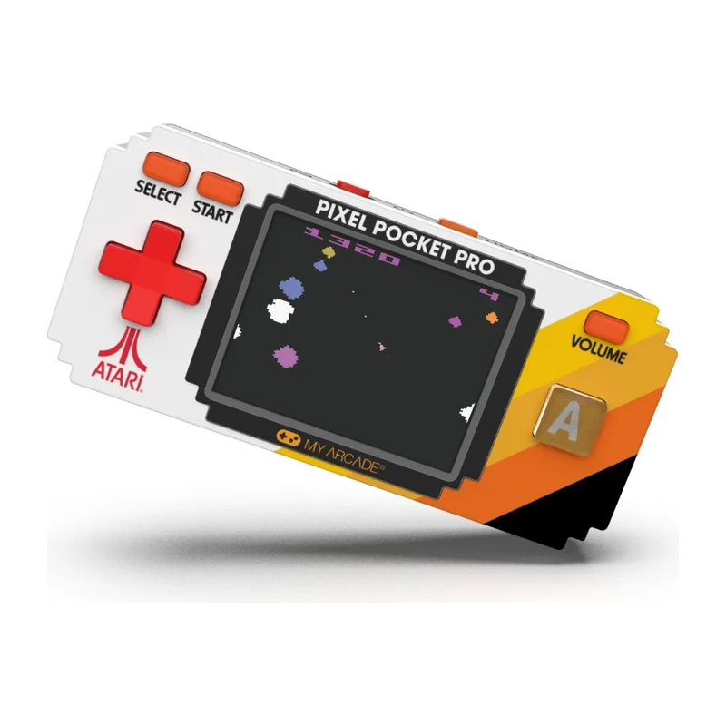 Pixel Pocket Pro My Arcade — console porte-clés à écran 2 pouces, Pac-Man, Mega Man ou Atari