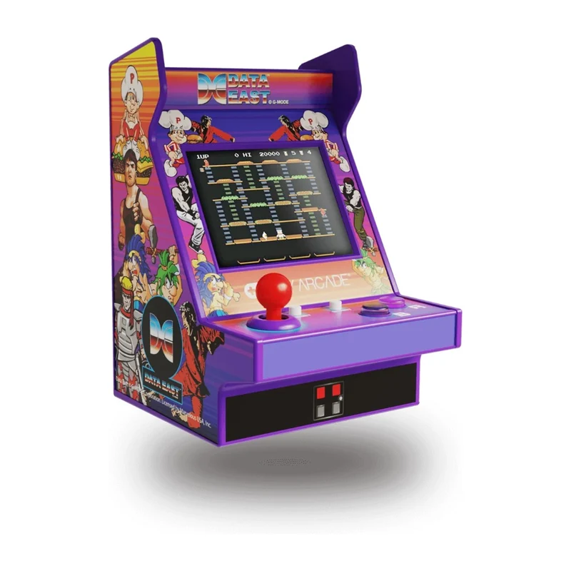 Nano Player Data East Hits — mini borne à écran 2,4 pouces, 8 jeux Data East et 200 jeux bonus